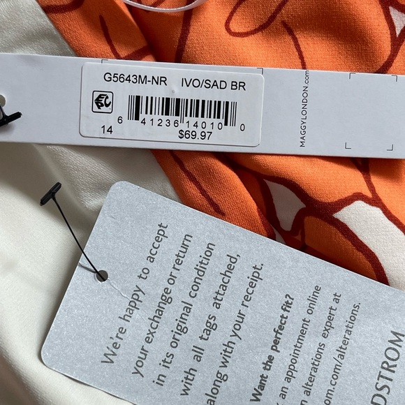 Maggy London Dress, NWT - sz 14 - Picture 9 of 10